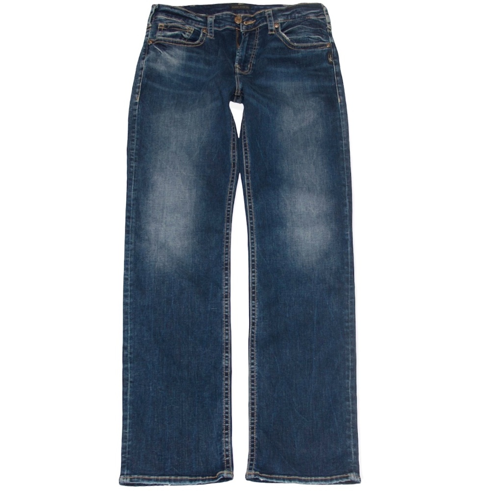 Silver Jeans Co Grayson Straight Leg Size 32x34 Mens Denim Excellent Condition!